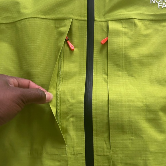 The North Face Ceptor Jacket Mens L Dryvent Ski Snowboard Grass/Olive Green‎ - Picture 2 of 10